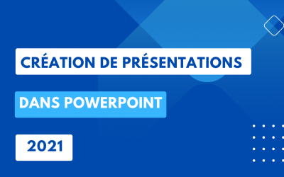 Création de présentations dans Microsoft PowerPoint 2021